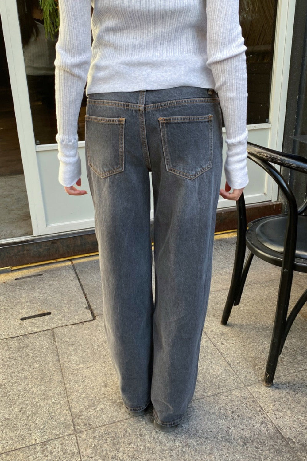 Jenna Jeans | Faded Black Denim / S