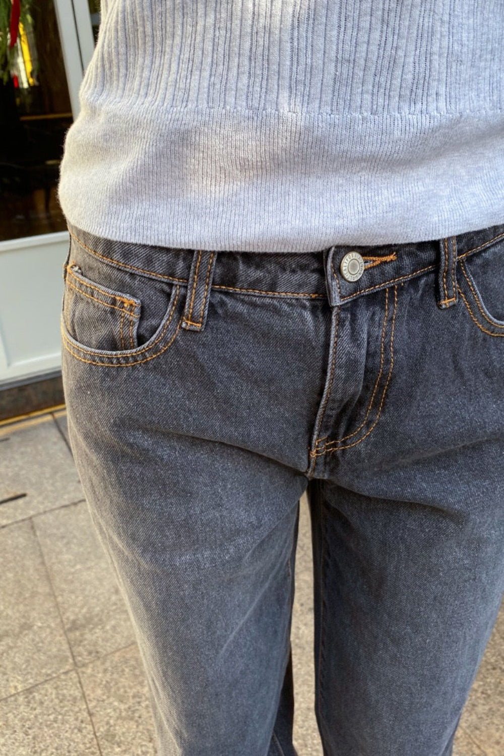 Jenna Jeans | Faded Black Denim / S