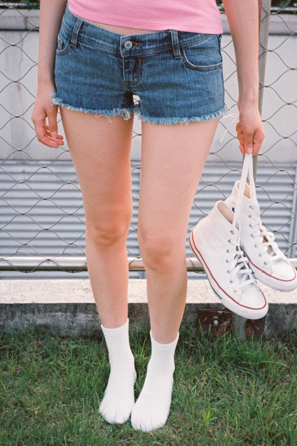 Kristin Denim Shorts | 90 Wash Denim / XS/S