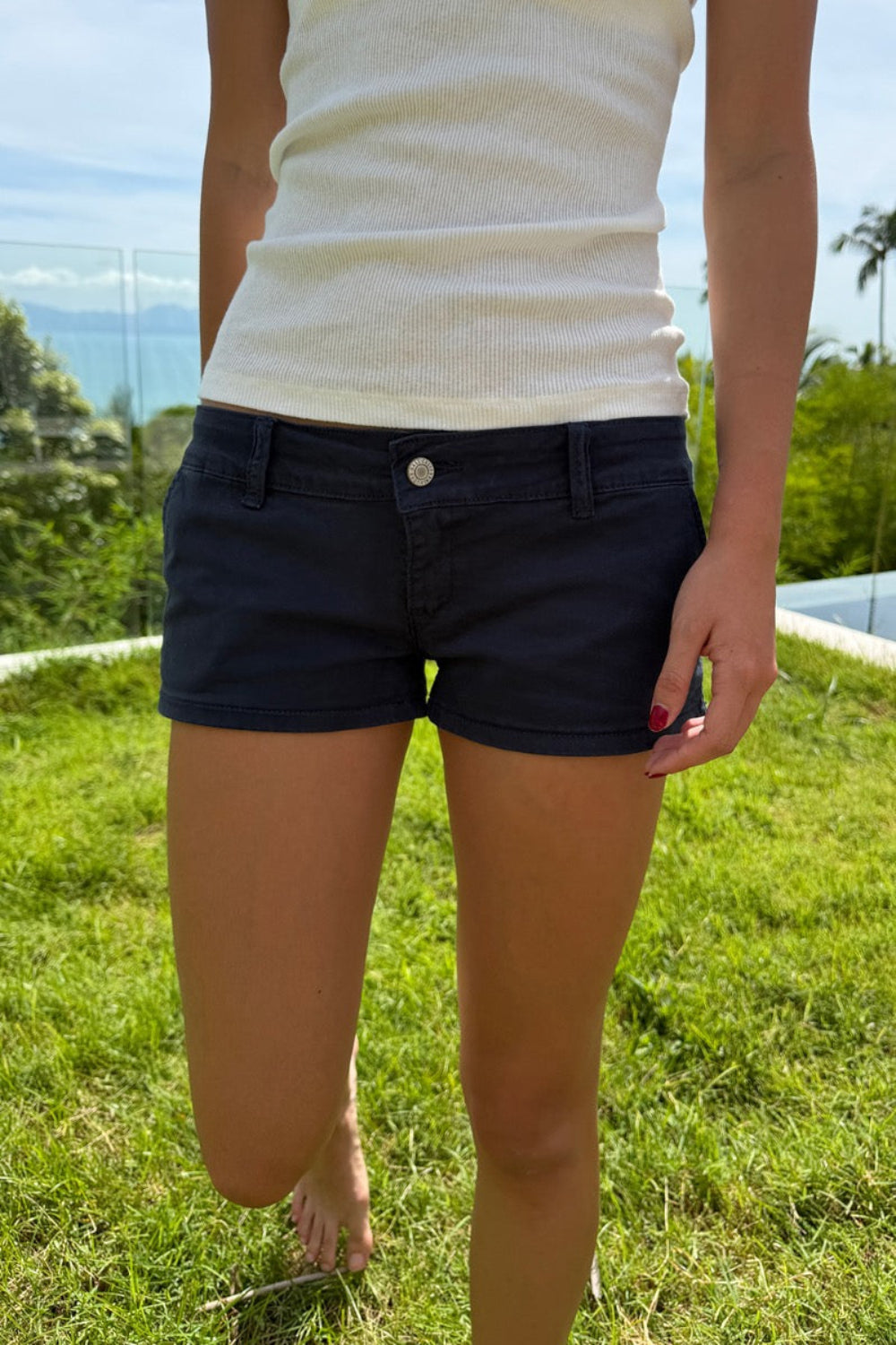 Mayah Shorts | Navy Blue / XS/S