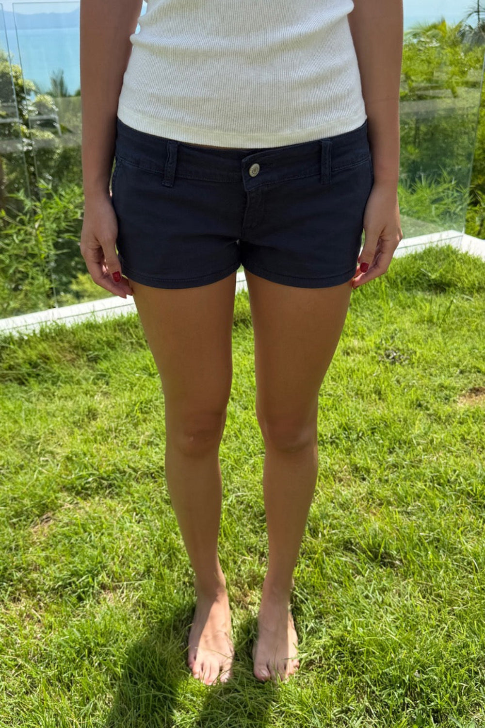 Mayah Shorts | Navy Blue / XS/S
