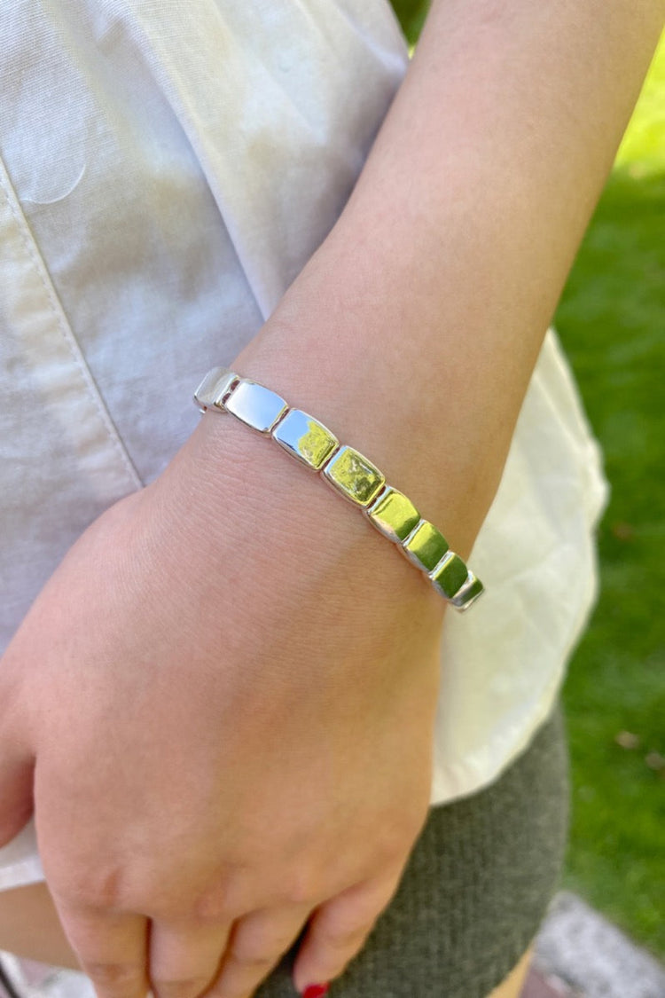 Beads Bracelet | Silver