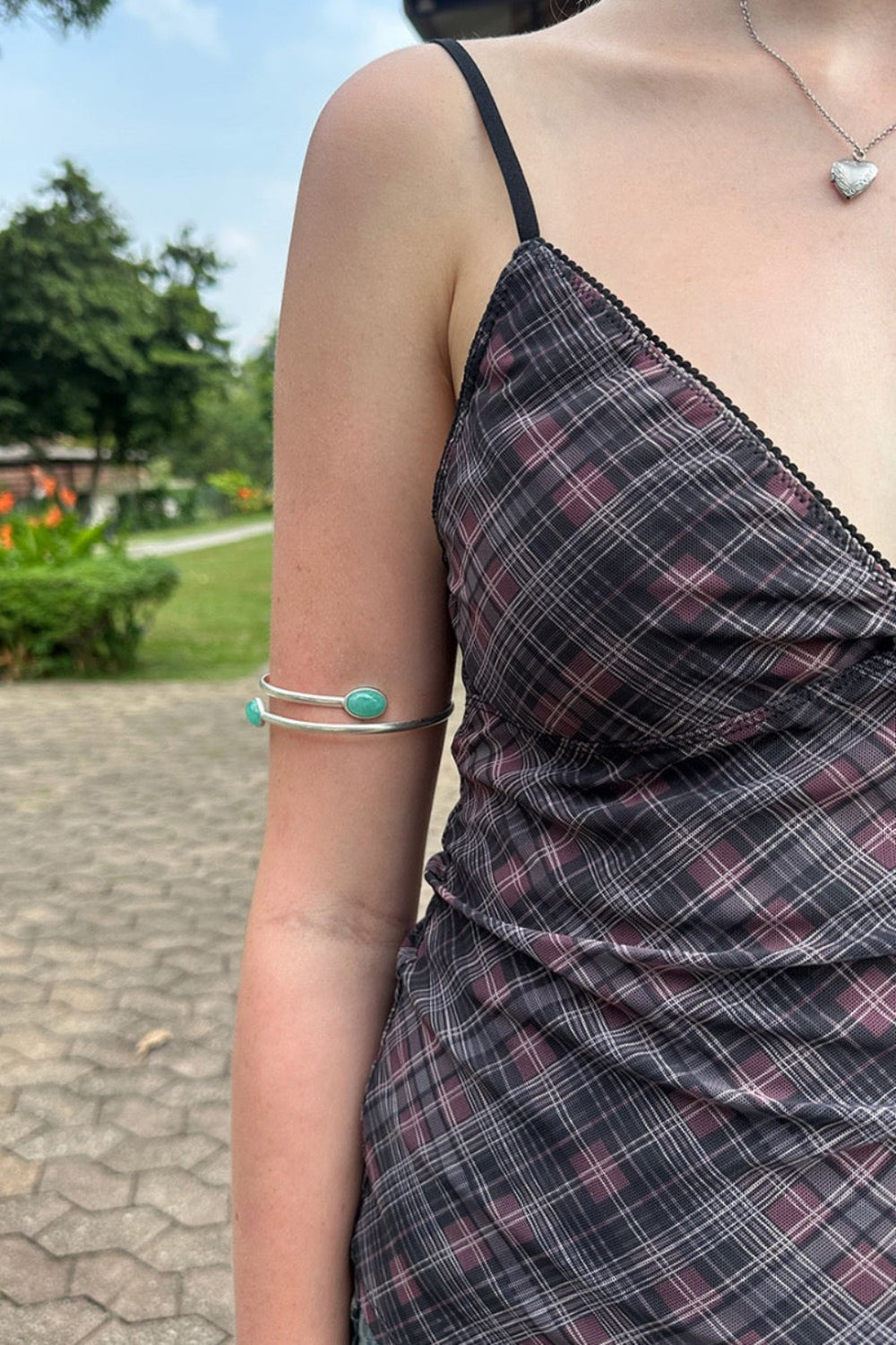 Arm Cuff Bracelet | Silver