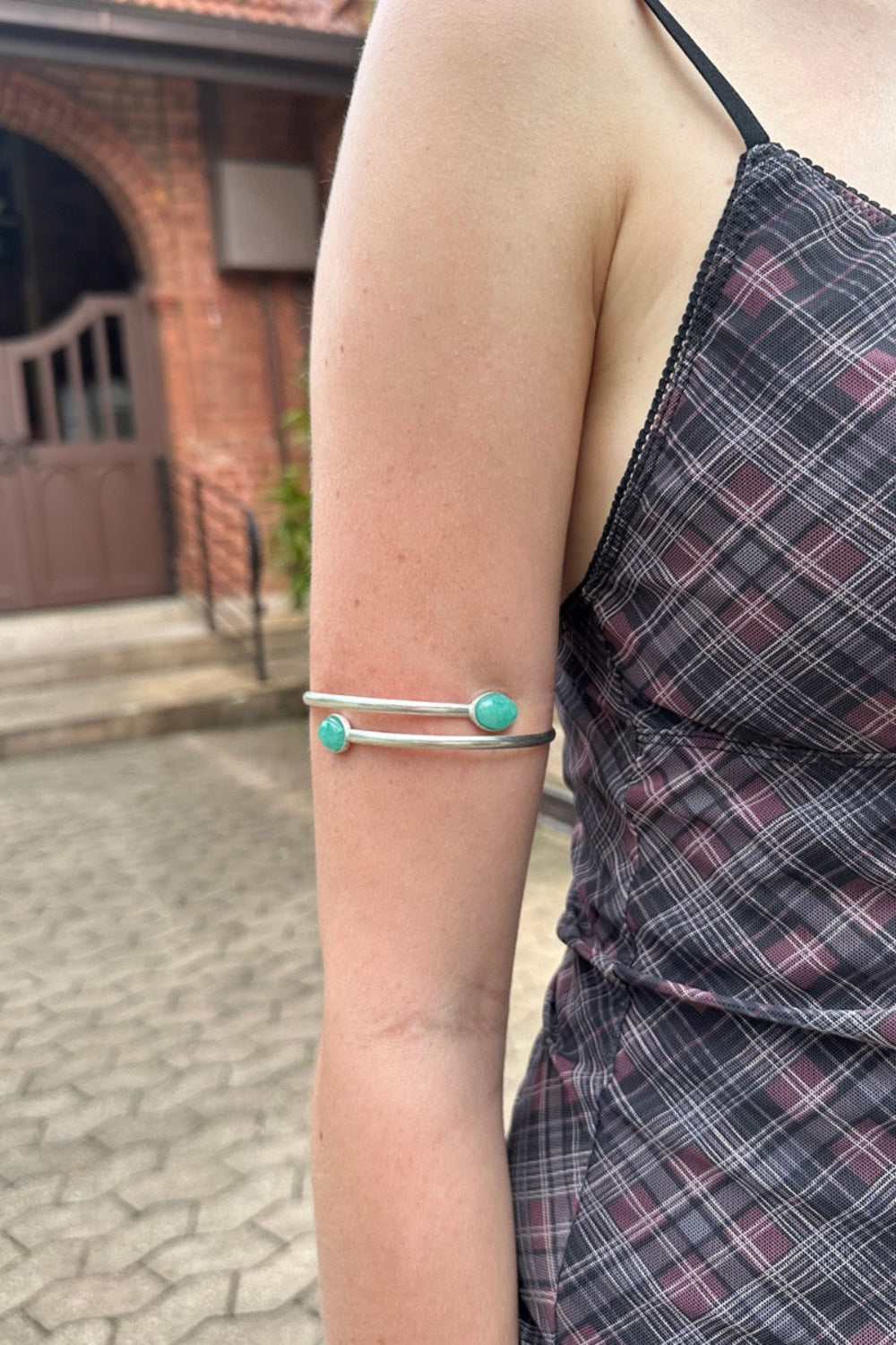 Arm Cuff Bracelet | Silver