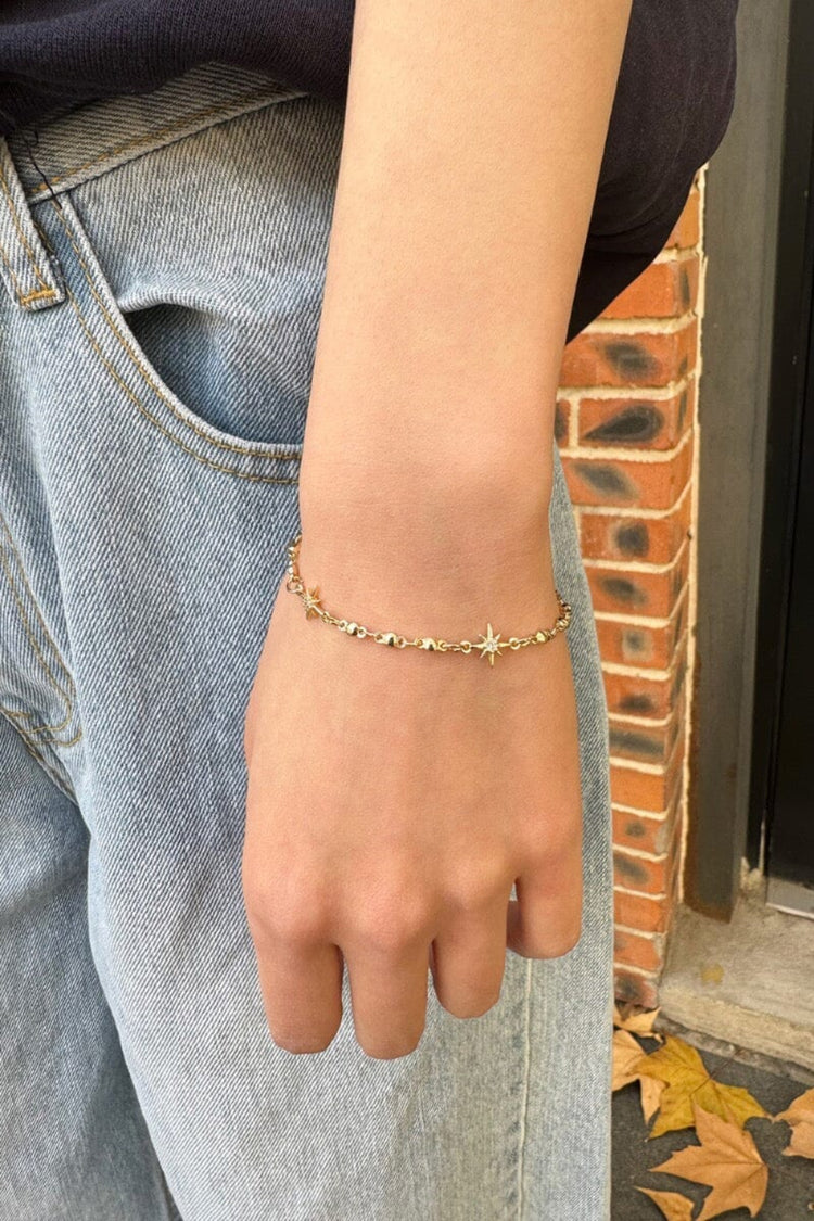 Gold Star Bracelet | Gold