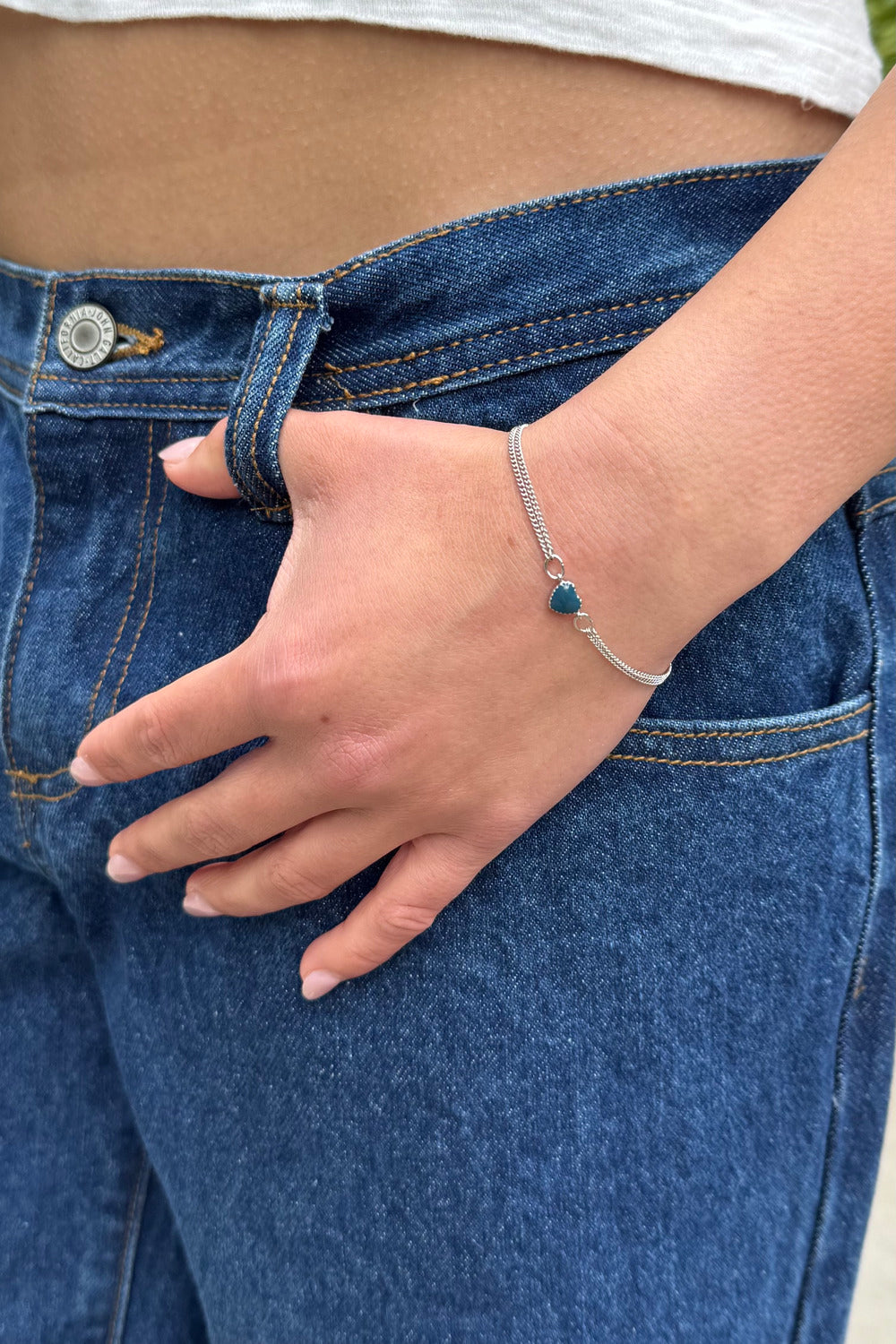 Heart Bracelet | Silver