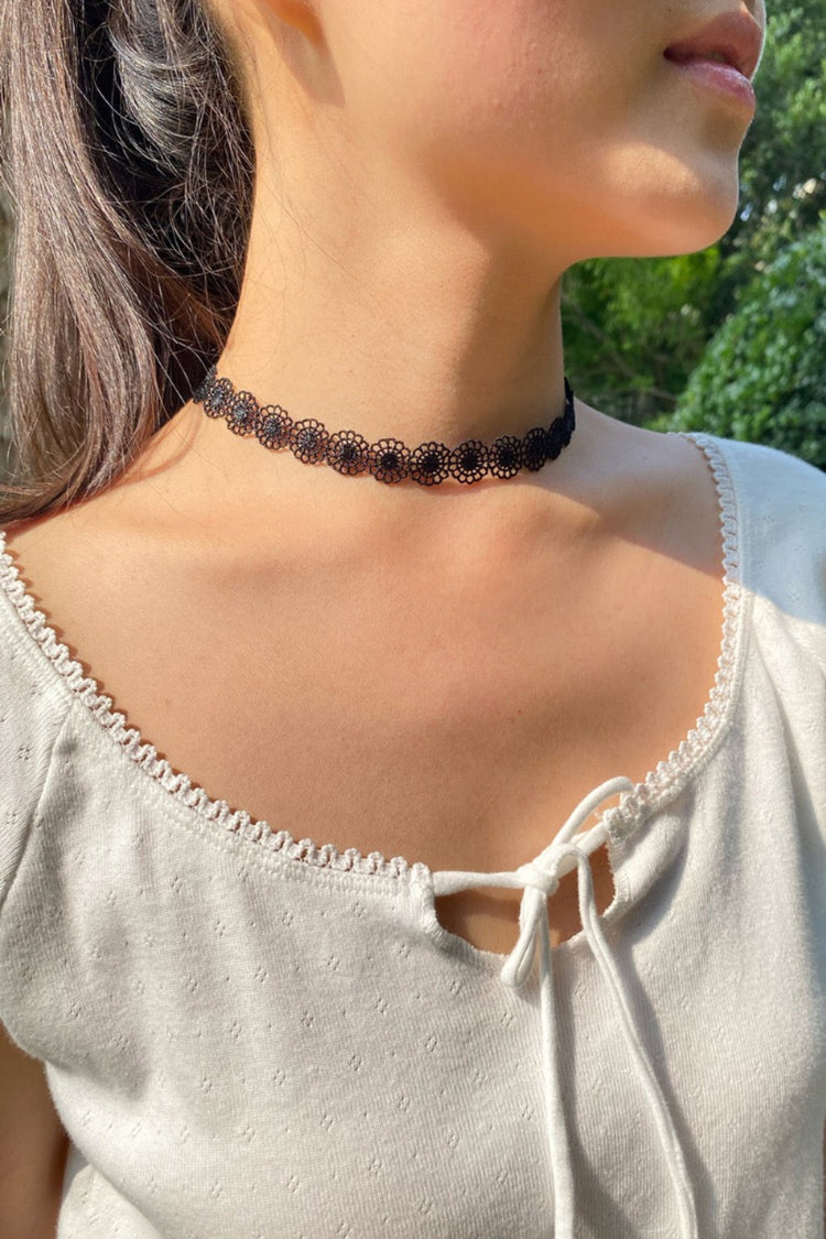 Lace Choker | Black