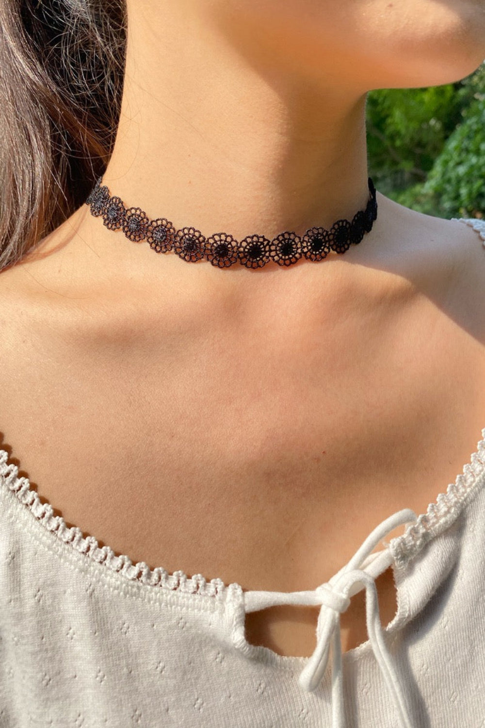Lace Choker | Black