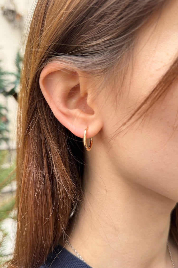 Hoop Earrings | Gold