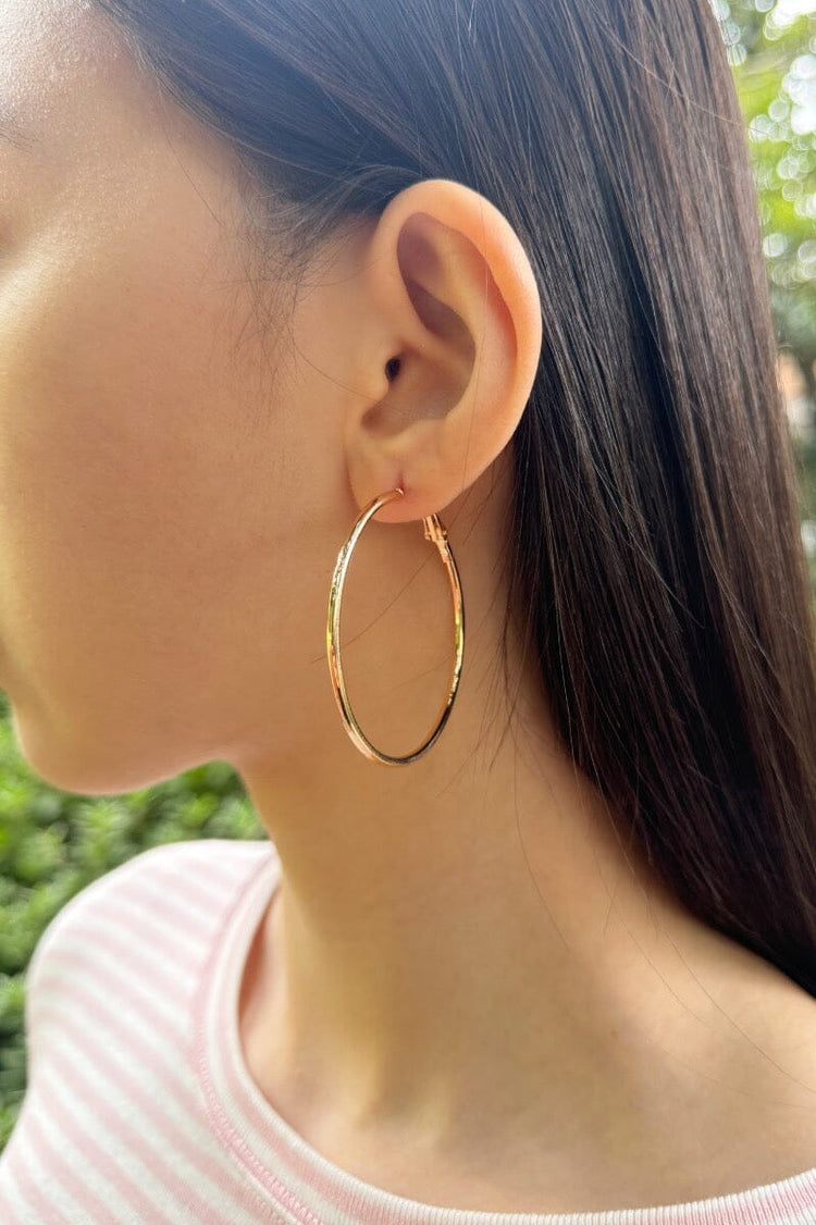 Hoop Earrings | Gold