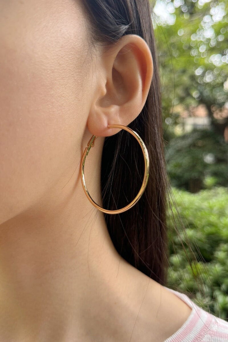 Hoop Earrings | Gold