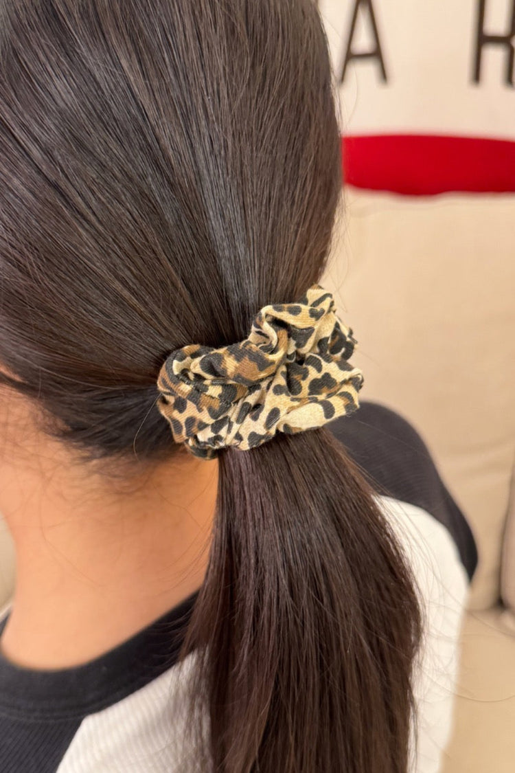 Leopard Print Scrunchie | Leopard Print