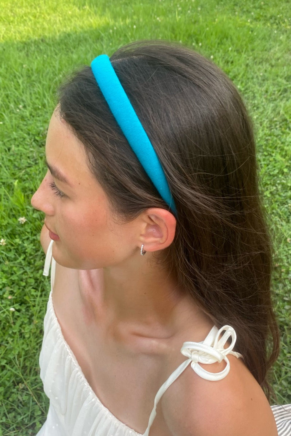 Solid Headband | Deep Sky Blue