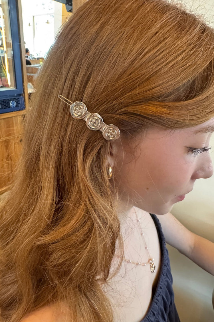 Hair Clip | Silver