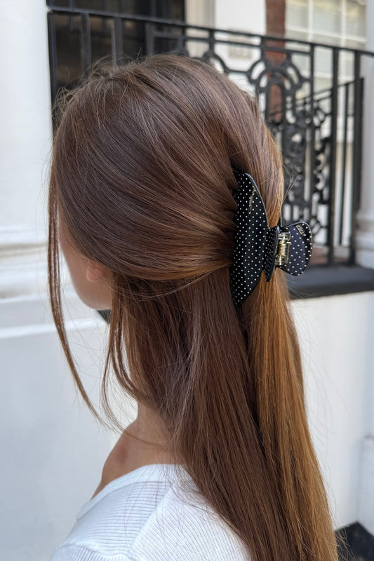 Black White Polka Dots