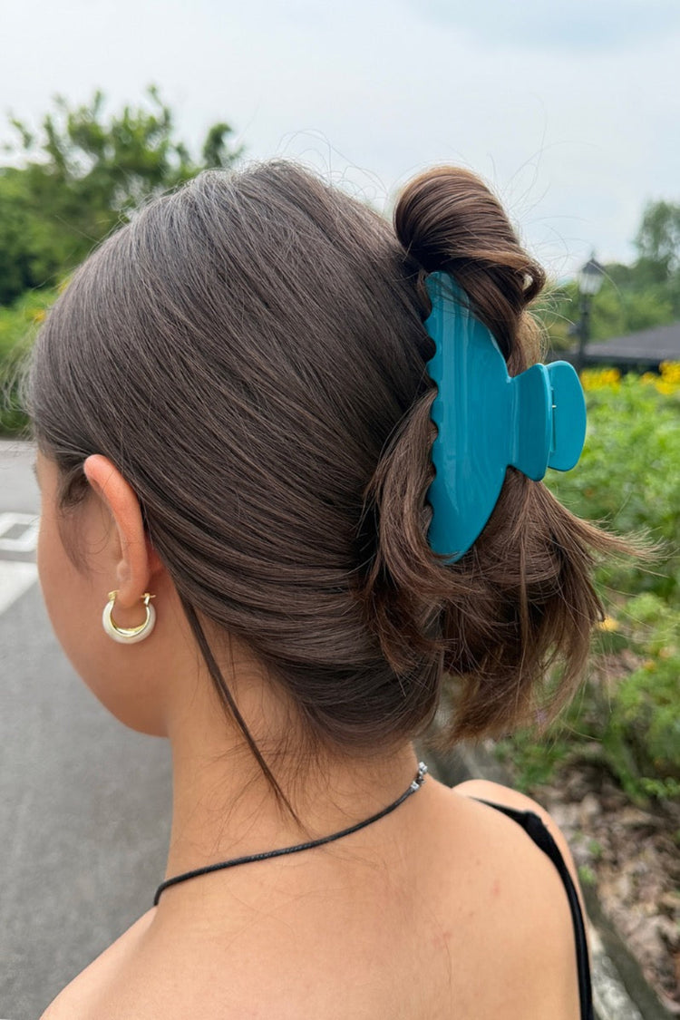 Hair Claw Clip | Teal