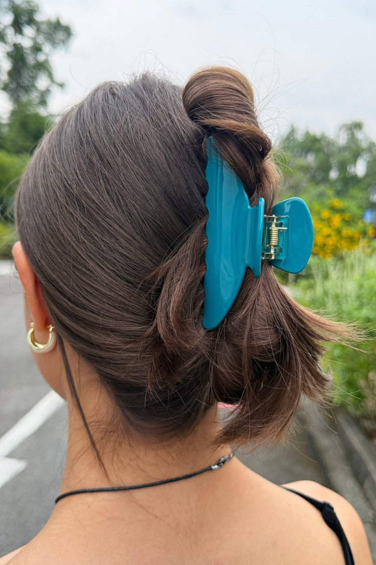 Hair Claw Clip | Teal