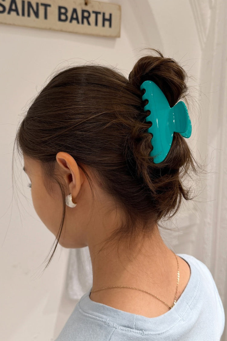 Hair Claw Clip | Teal
