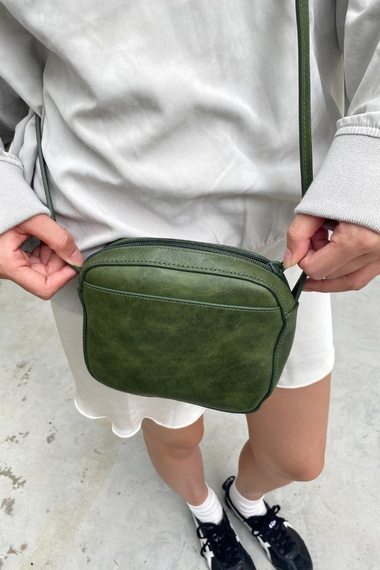 Mini Shoulder Bag | Turtle Green