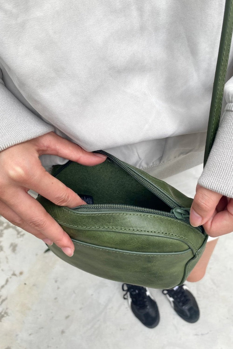 Mini Shoulder Bag | Turtle Green