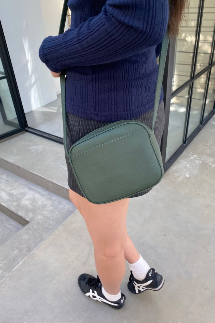 Mini Shoulder Bag | Forest Green