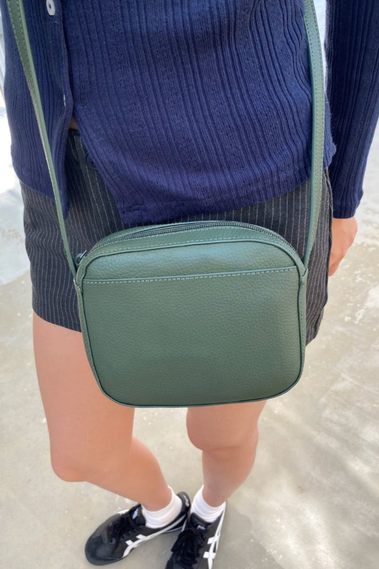 Mini Shoulder Bag | Forest Green