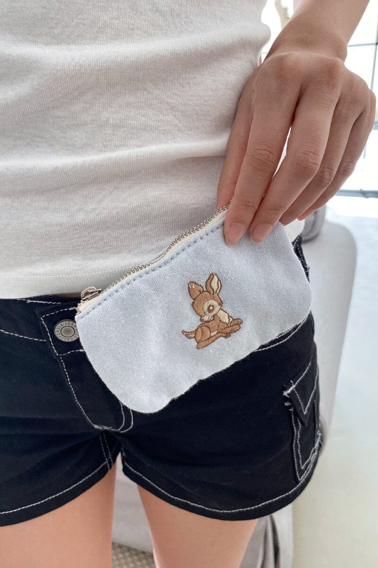 Deer Coin Purse | Pale Blue