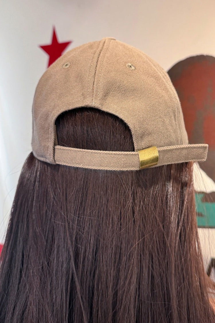 Katherine Baseball Cap | Light Brown