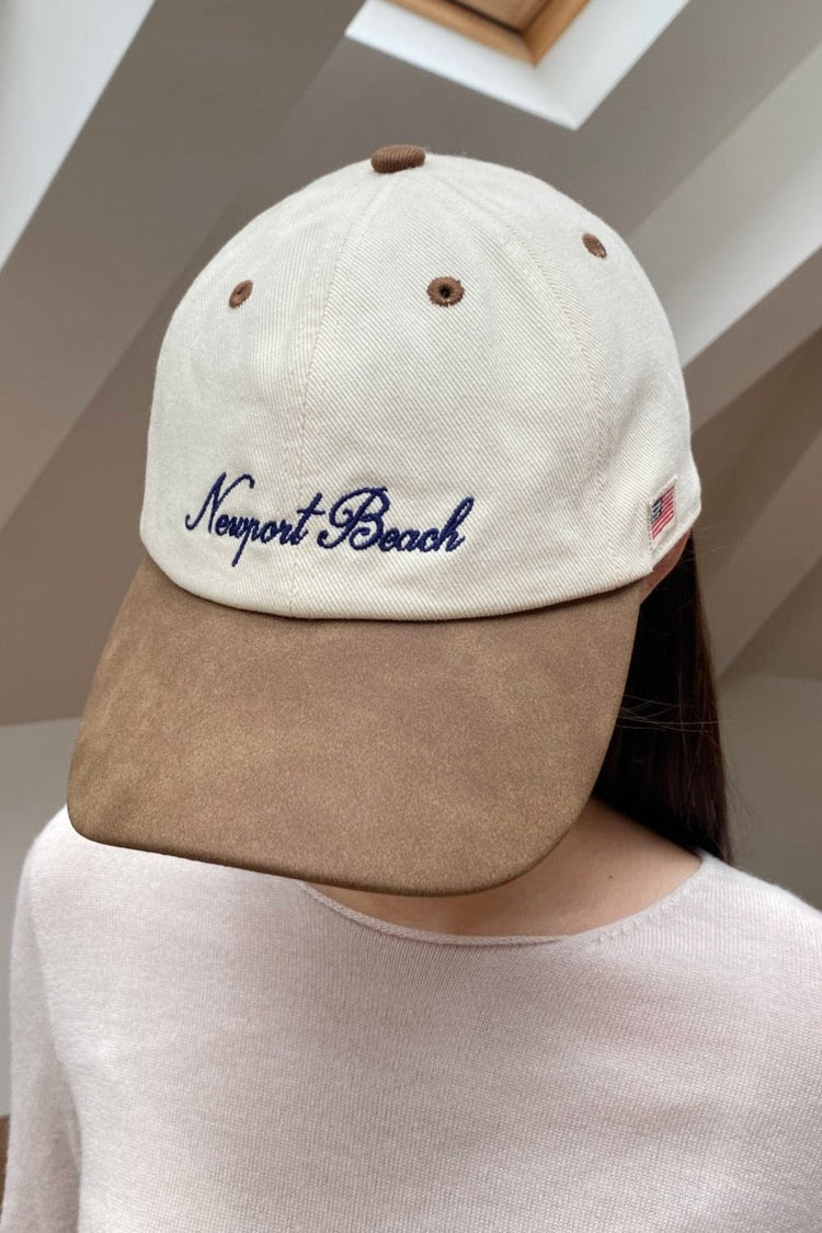 Newport Baseball Cap | Ivory