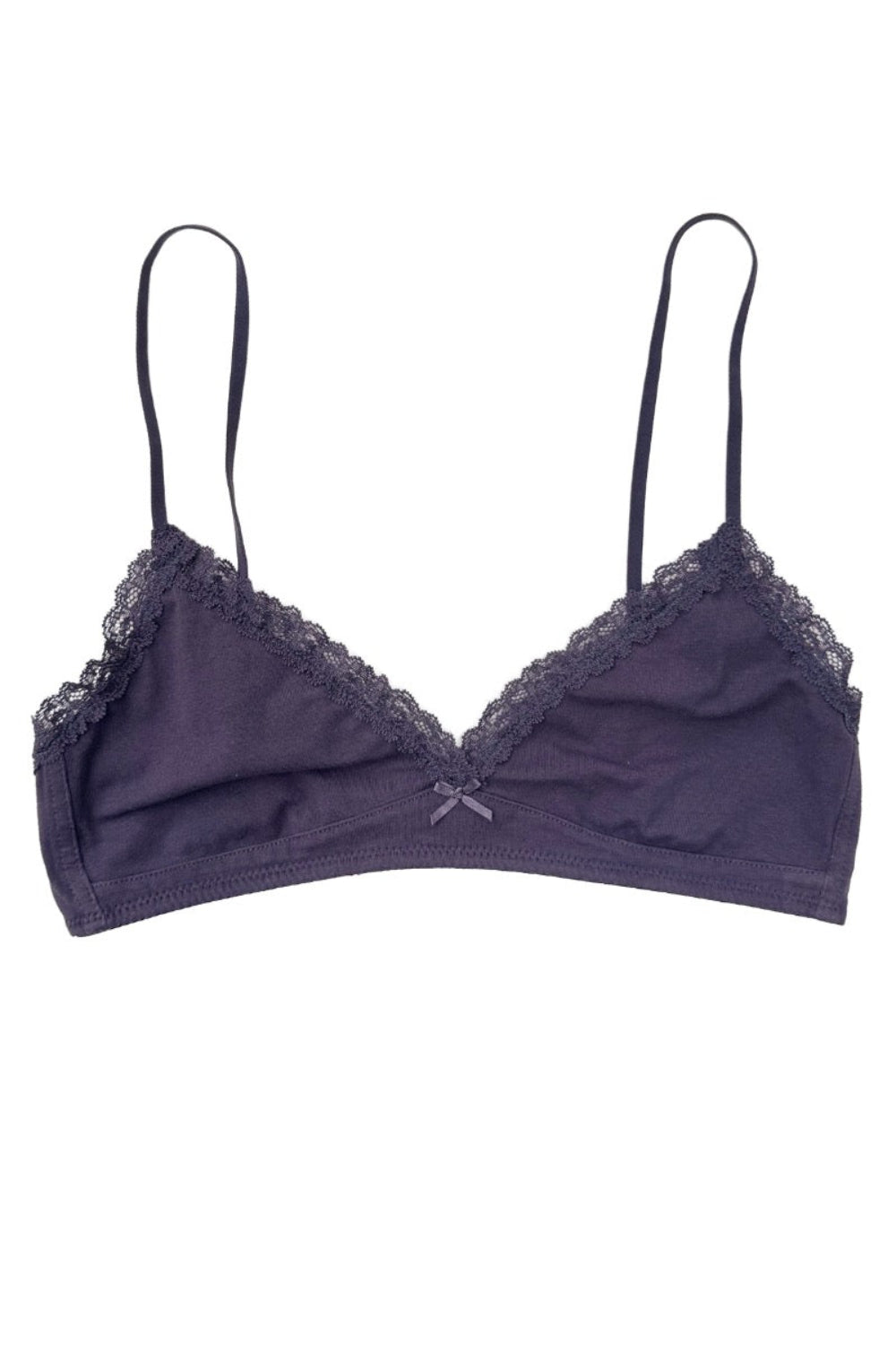 Lace Bra | Dark Purple / XS/S