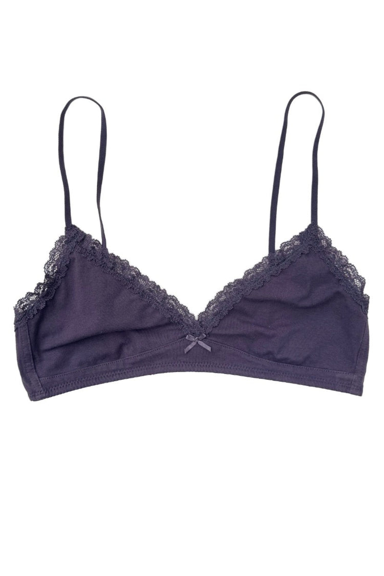 Lace Bra | Dark Purple / XS/S