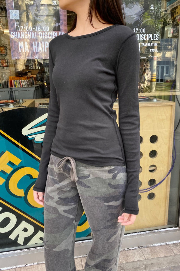Leah Top | Black / XS/S