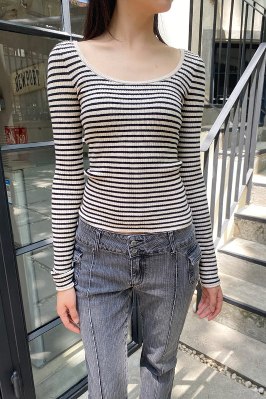 Black Ivory Stripes / XS/S