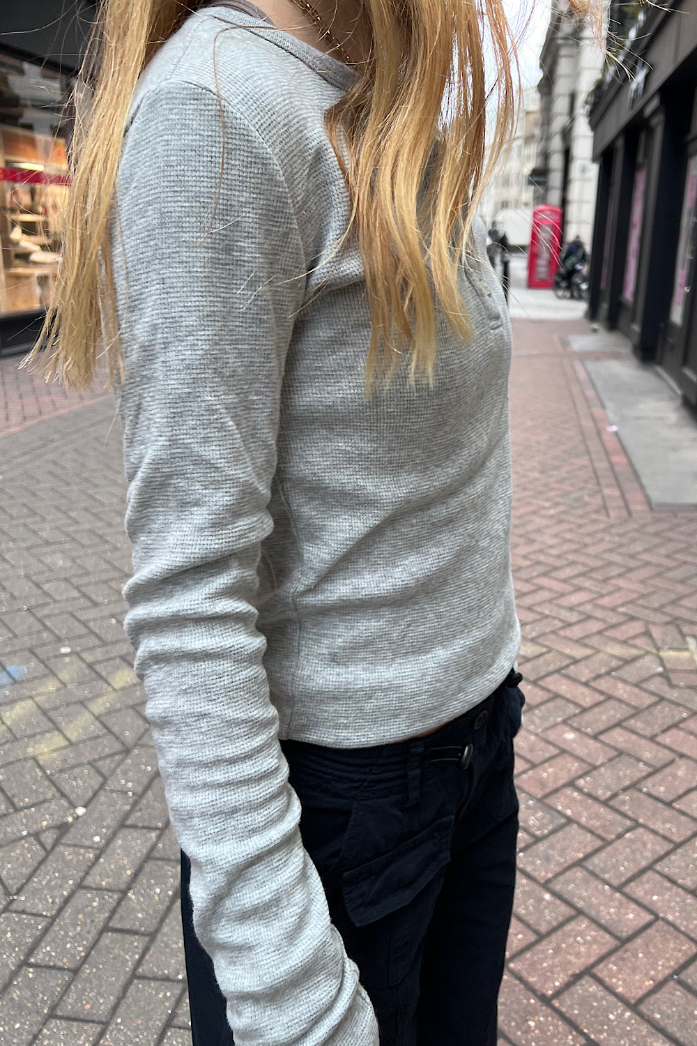 Ahern Thermal Top | Grey / Regular Fit