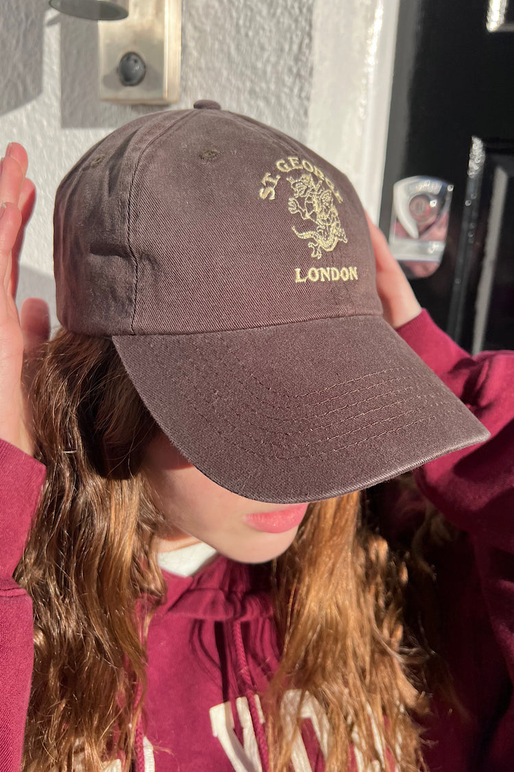 Katherine St. George London Cap | Chocolate