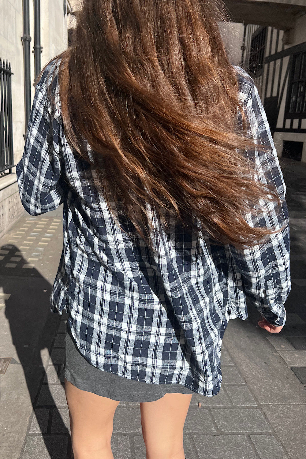 Hazel Flannel Top | Oversized Fit