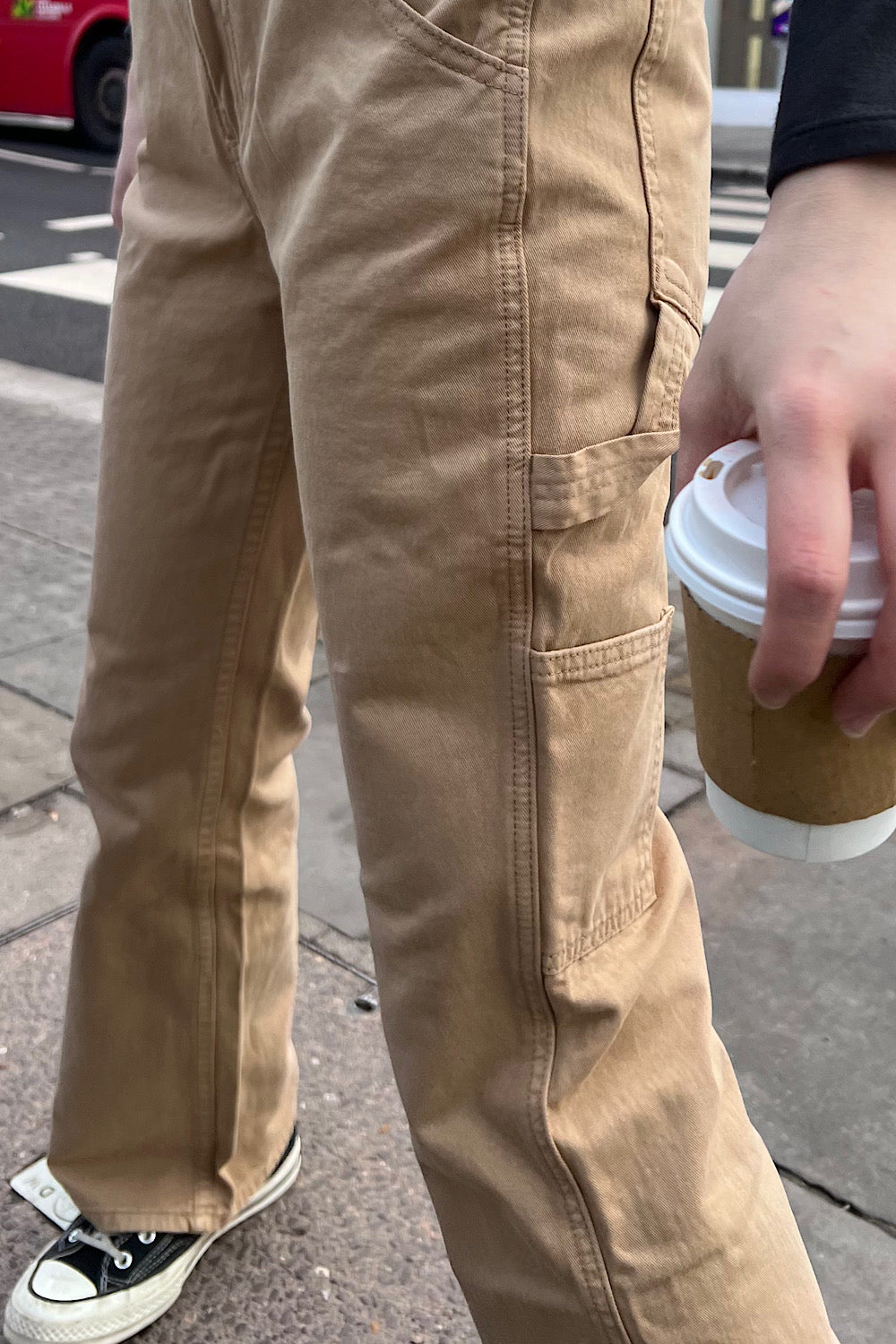 Cream Brandy Black Cargo Pants Abbie Cargo Pants
