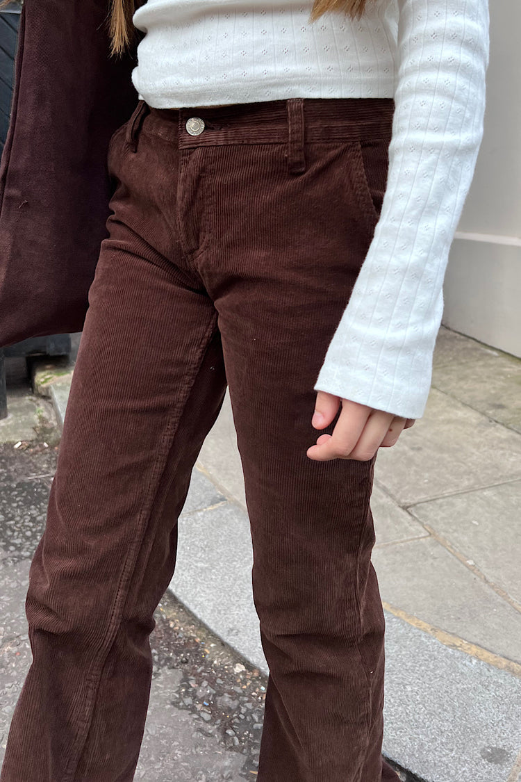 Sydney Corduroy Pants | Chocolate / M