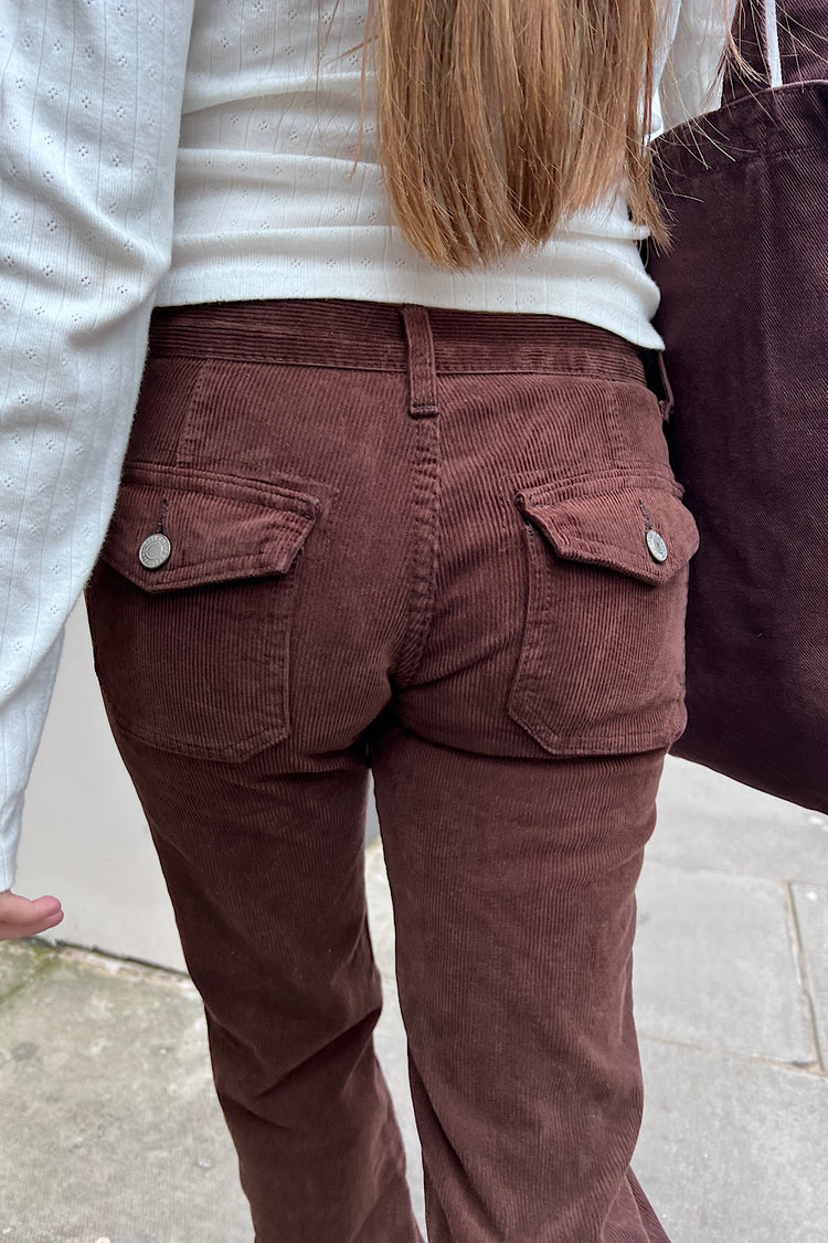 Sydney Corduroy Pants | Chocolate / M