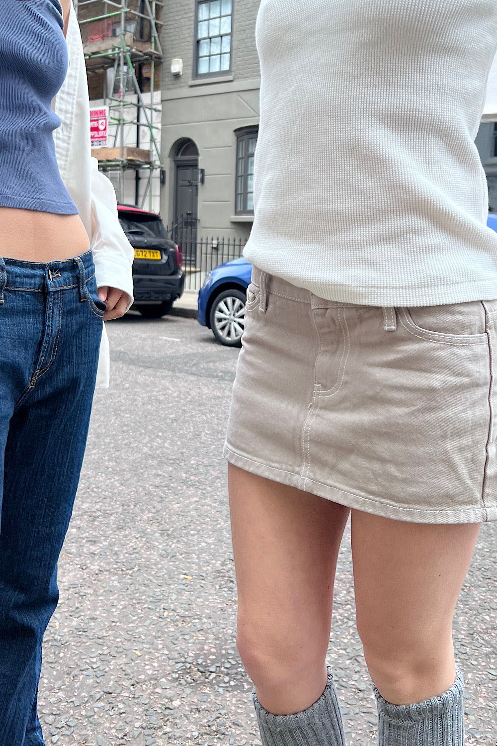 Malia Mini Skirt | Tan / S