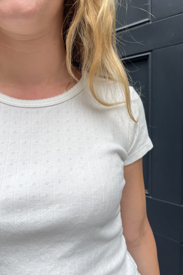 White / Cropped Fit