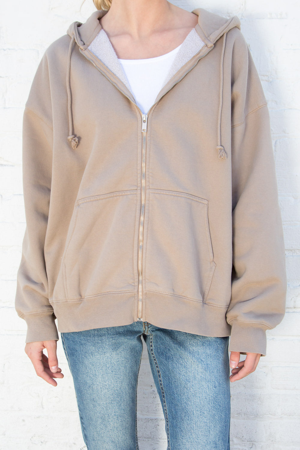 Carla Hoodie | Tan / Oversized Fit