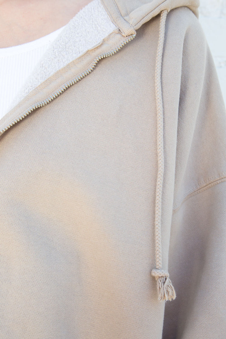 Carla Hoodie | Tan / Oversized Fit