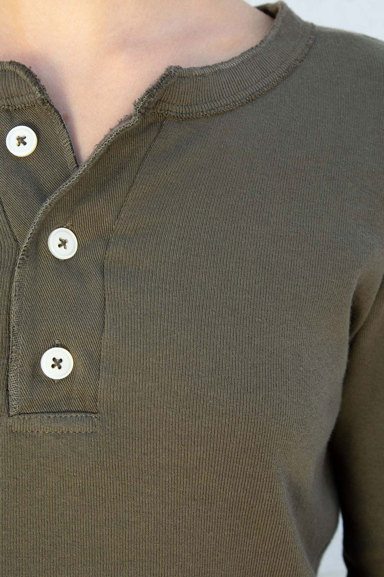 Charlie Top | Olive Green / XS/S