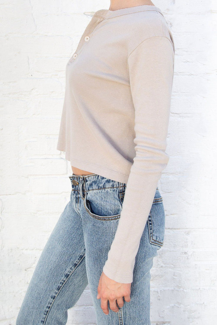 Charlie Top | Tan / XS/S
