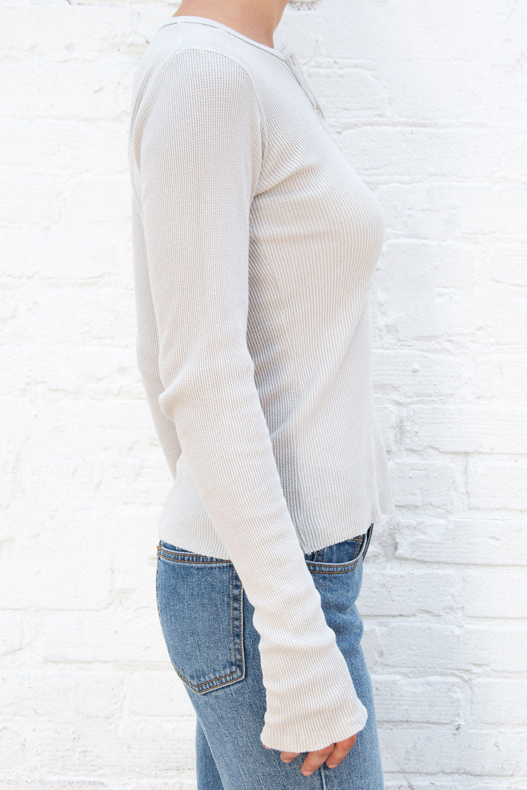 Ahern Thermal Top | Taupe / Regular Fit
