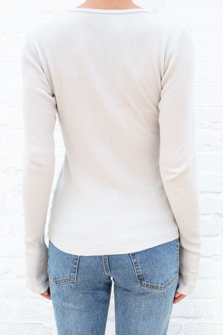 Ahern Thermal Top | Taupe / Regular Fit