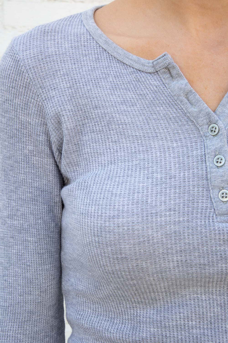 Ahern Thermal Top | Heather Grey / Regular Fit