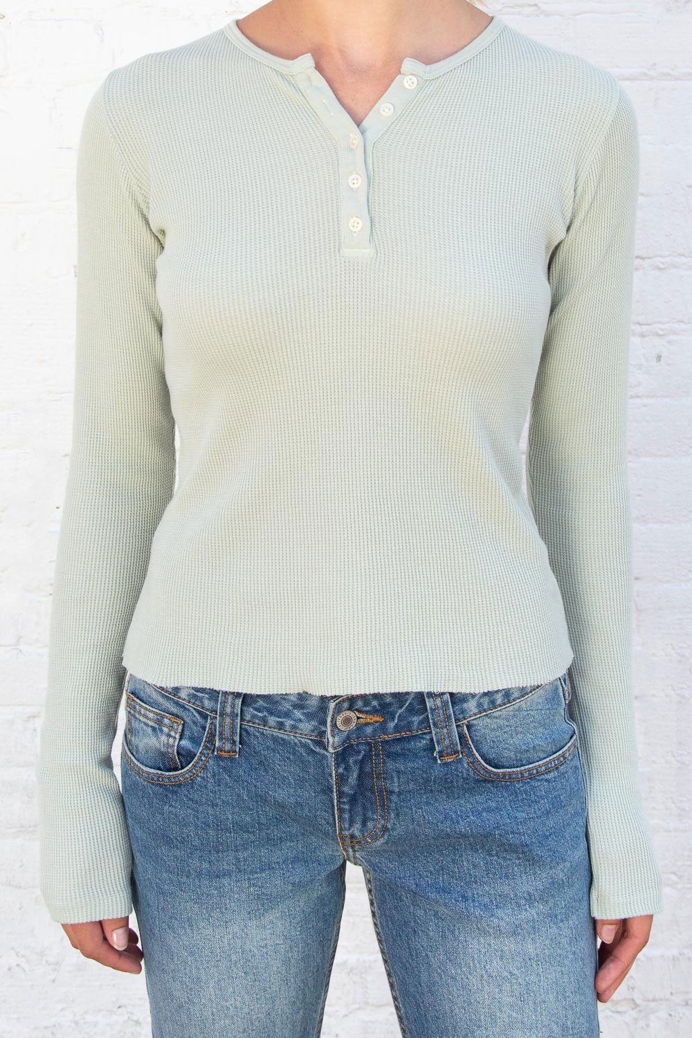 Ahern Thermal Top | Mint Green / Regular Fit