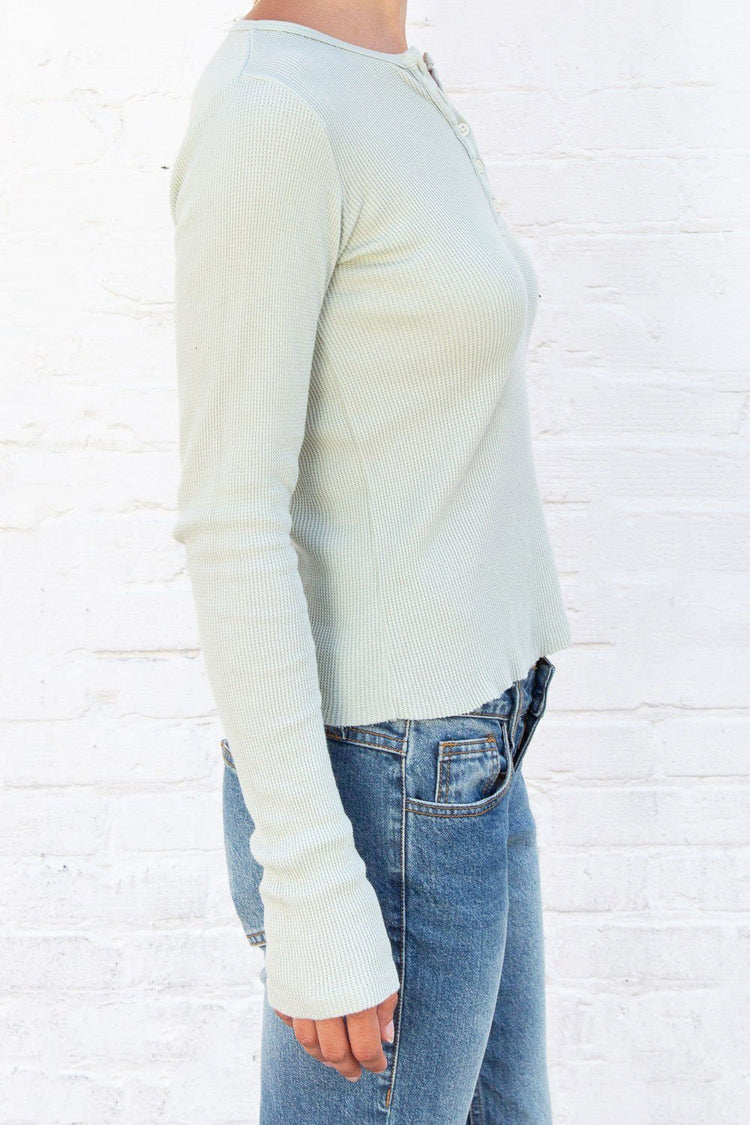 Ahern Thermal Top | Mint Green / Regular Fit